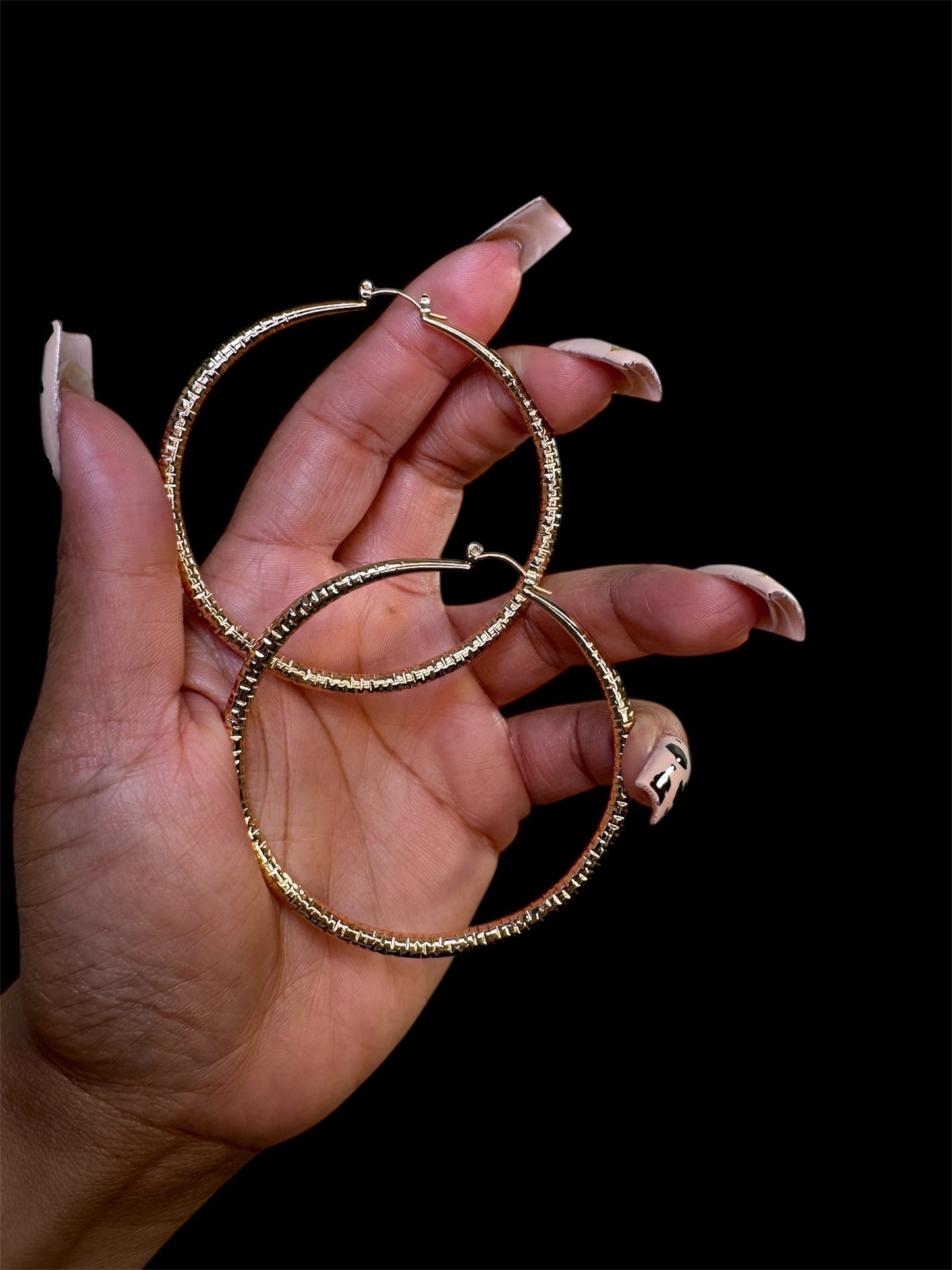 Gold Hoop Earrings